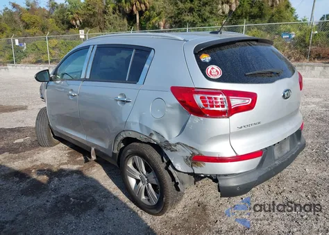 2013 Kia Sportage Lx из США, поврежденный, VIN KNDPB3A25D7386549